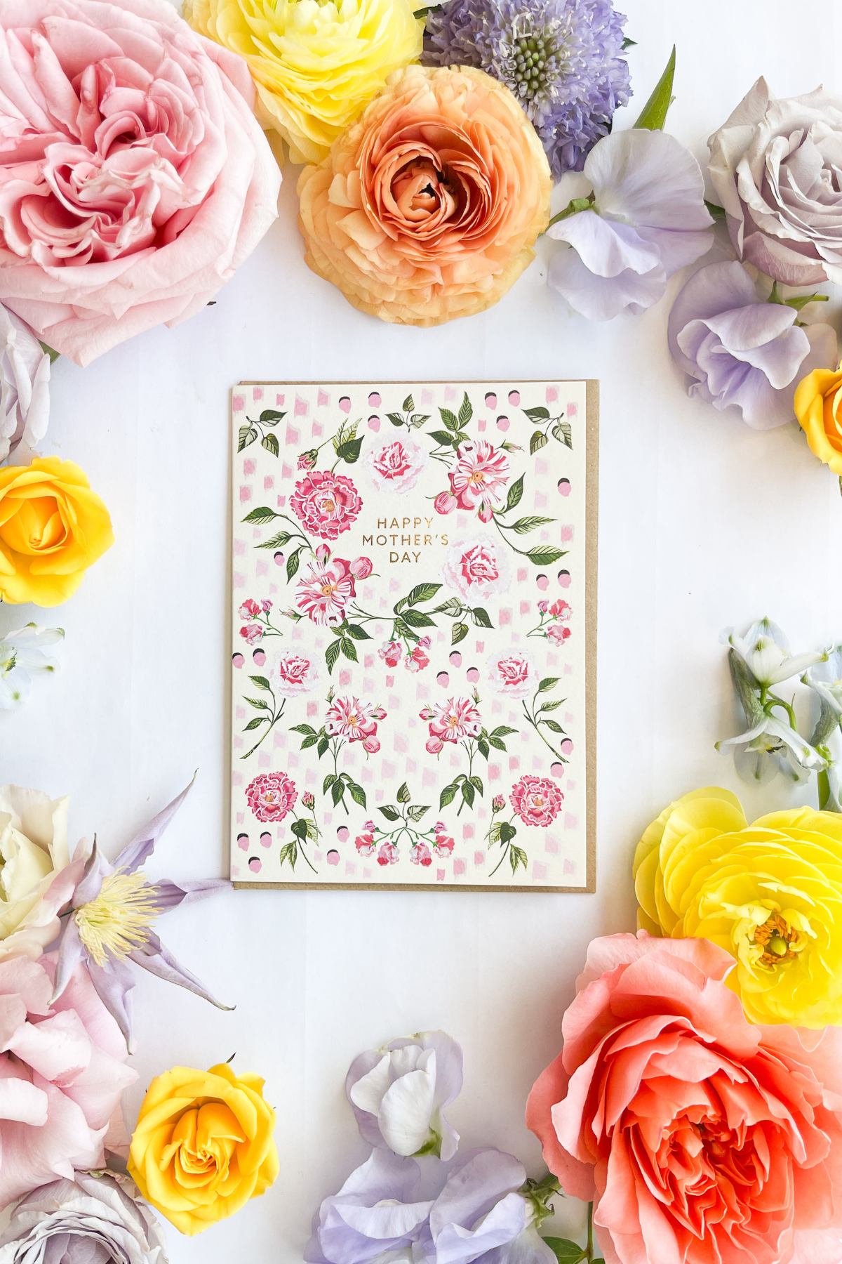 PINK FLORAL MOTHER'S DAY