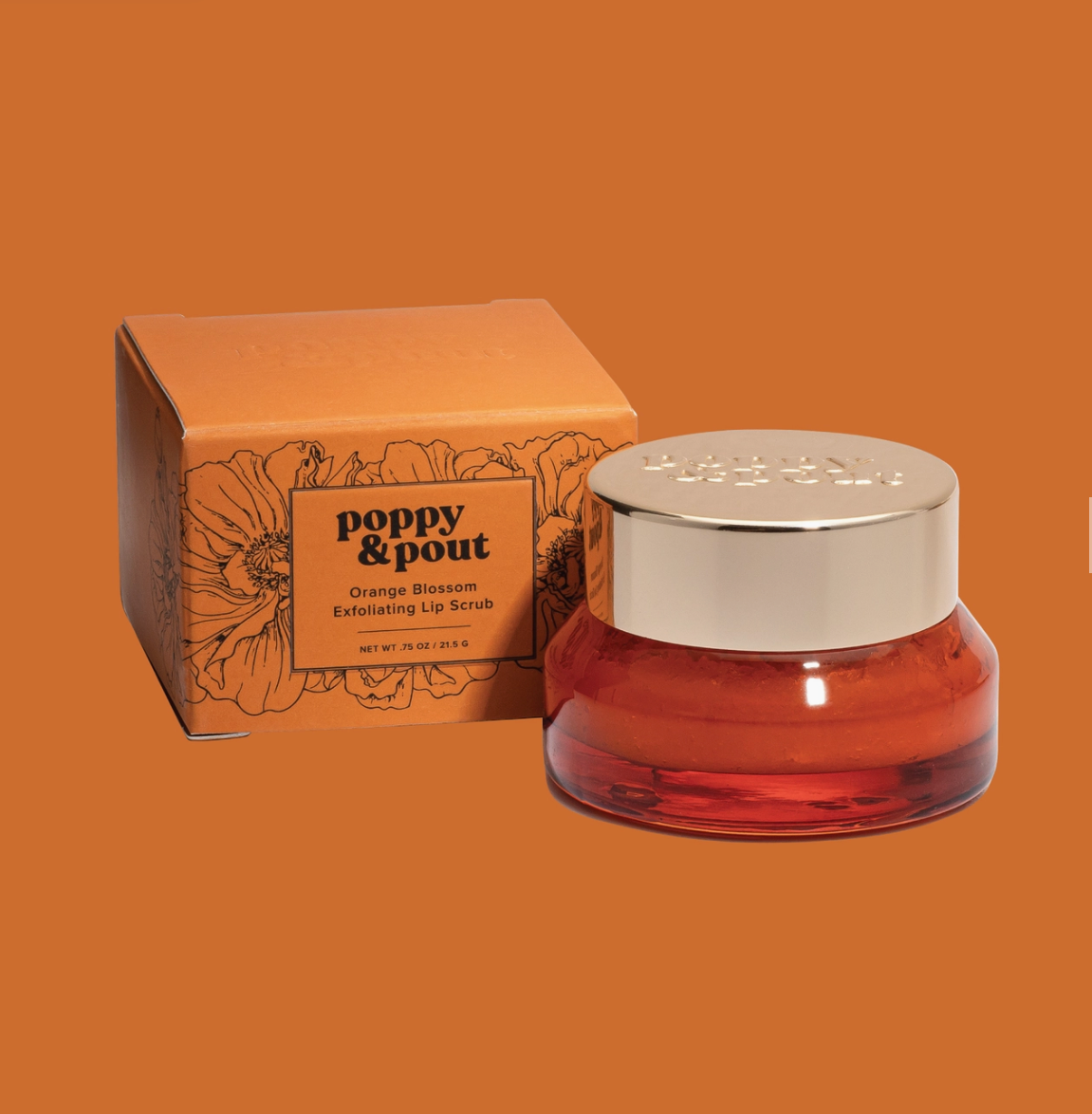 Poppy & Pout's Exfoliating Lip Scrubs 